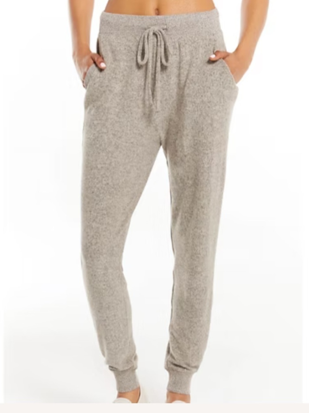 Z Supply Tuckernuck jill marled jogger oatmeal size XS new cozy lounge comfy